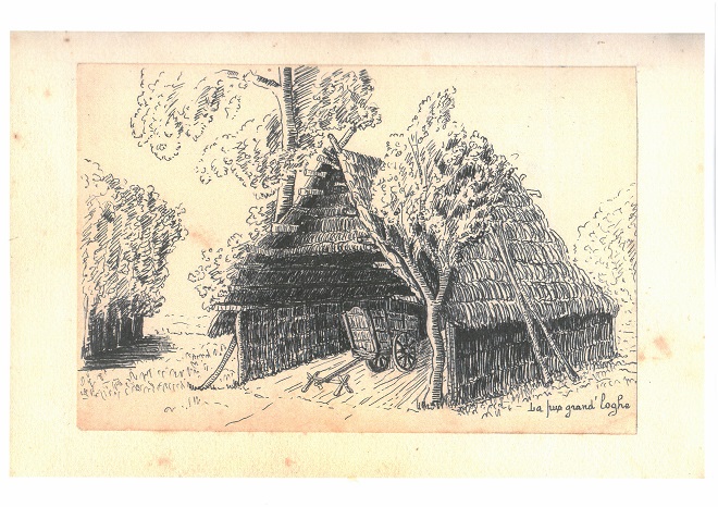 "Loge" en rouche tressée, Courcoury (17100)